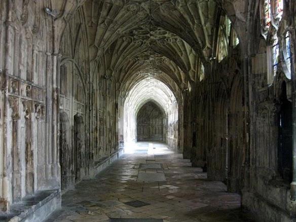 Dorcas & James Harry-potter-5-gloucester-cathedral-corridor