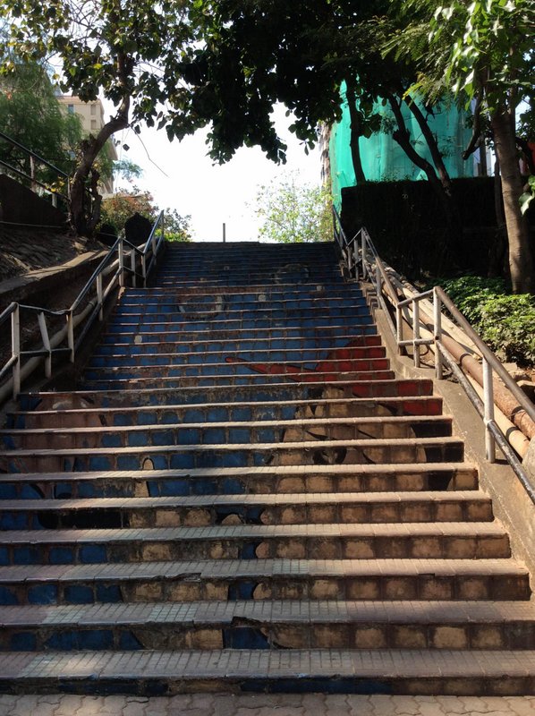 Bomanjee's Steps, Bandra, Hill Road, Mount Mary Road