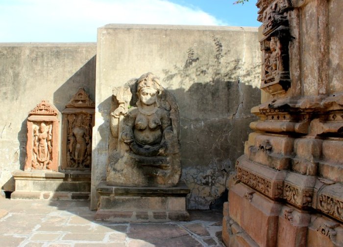 Kali idol, Amter Mata Temple, Vadnagar, Travel, Tantric