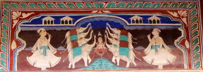 Dundlod, Painted Towns of Shekhawati, Fresco, Art Gallery, Painting, Heritage, Travel, Rajasthan, Goenka